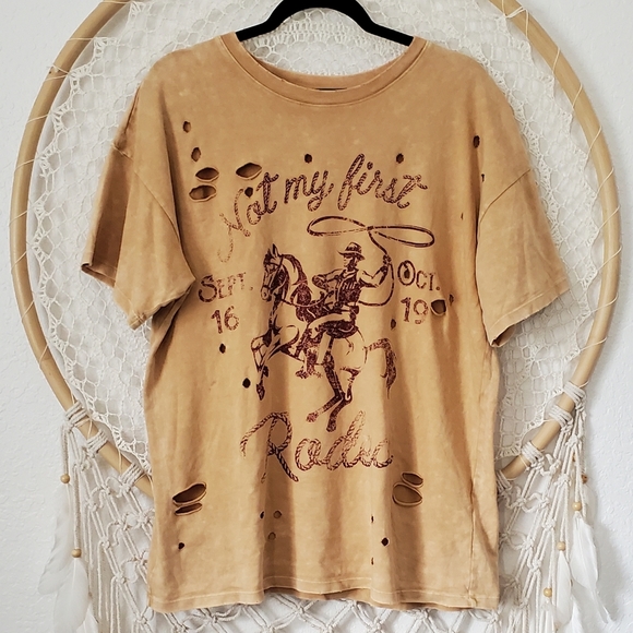 Forever 21 Tan Graphic Tee - Picture 7 of 13